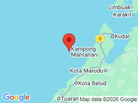 Map of Site Report: Kampong Mantanani, Malaysia
